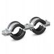 Διπλός σφιγκτήρας UDG με επένδυση 1/2 (20-23mm) KPL M8 γαλβανισμένος