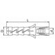 Μονή σφιγκτήρας HOBBY χωρίς επένδυση 1 1/4 KPL (41-45)