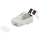 Σετ 50 τεμαχίων Equip Stecker RJ45 Cat8 θωρακισμένο γκρι