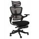 Nario-500 Niezwykle ergonomiczny fotel biurowy z podnóżkiem i pełną regulacją