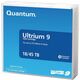 QUANTUM LTO 9 18TB/45TB Ultrium με ετικέτα γραμμωτού κώδικα, πράσινο