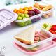 Orion Pojemnik DZIELONY do żywności, 2-częściowy, lunchbox, 0,75L