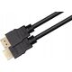 Kabel Deltaco Ultra High Speed HDMI kabelis DELTACO 5m, eARC, QMS, 8K at 60Hz, 4K at 120Hz, juodas / HU-50