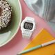 Zegarek Casio Zegarek Casio Baby-G BGD-5650-7ER biały pasek