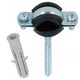 Μονή σφιγκτήρας HOBBY HUPG με επένδυση 1/2” (20-24) KPL M8