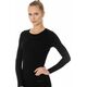 Brubeck LS00900A Koszulka damska z długim rękawem COMFORT COTTON czarny S