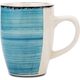 NAVA Kubek ceramiczny z uchem FADED BLUE do picia kawy herbaty 355 ml () - 56234-uniw