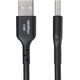 Καλώδιο USB-A σε USB-C 4M Μαύρο/Καλώδιο USB 2.0 Μεταφοράς Δεδομένων