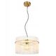Globo Gorley 15698HM κρεμαστό φωτιστικό 1x60W E27 χρυσό/διαφανές