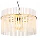 Globo Gorley 15698HM κρεμαστό φωτιστικό 1x60W E27 χρυσό/διαφανές