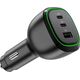 Ładowarka Alogic Alogic KFZ Lagegerät 165W 3Port 2xUSB-C+1xUSB-A+USB-C Kabel