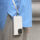 Moshi Moshi Overture MagSafe - Skórzane etui 3w1 z klapką iPhone 15 Pro Max (Eggnog White)