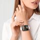Δερμάτινο λουράκι AMAZINGTHING Class Band για Apple Watch 45 / 46 / 49 mm - ανοιχτό μπεζ