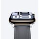 Δερμάτινο λουράκι AMAZINGTHING Class Band για Apple Watch 45 / 46 / 49 mm - γκρι