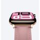 Δερμάτινο λουράκι AMAZINGTHING Class Band για Apple Watch 45 / 46 / 49 mm - ροζ