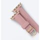 Δερμάτινο λουράκι AMAZINGTHING Class Band για Apple Watch 45 / 46 / 49 mm - ροζ