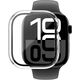 Θήκη με σκληρυμένο γυαλί AMAZINGTHING Radix Glass για Apple Watch 42mm – διαφανές