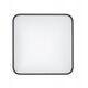 Nowodvorski Agnes Square 10985 πλαφονιέρα LED PRO 1x32W 2700lm 3000K IP44 μαύρο