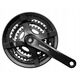 Shimano FC-TY501 δισκοβραχίονας, 175 mm 42/34/24T, 6-8v, με προστατευτικό αλυσίδας