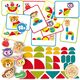 SES Montessori δημιουργία σχημάτων ζώων 14063 40632