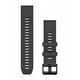 Garmin Ανταλλακτικό Λουράκι QuickFit 22mm Σιλικόνη Γραφίτης