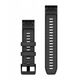 Garmin Ανταλλακτικό Λουράκι QuickFit 22mm Σιλικόνη Γραφίτης