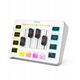 Κονσόλα μίξης Fifine Sound Card SC3W λευκό USB με RGB XLR 2 - καναλιών