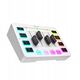 Κονσόλα μίξης Fifine Sound Card SC3W λευκό USB με RGB XLR 2 - καναλιών