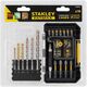 Stanley Zestaw 19 szt. końcówek udarowych 1/4" + wiertła do muru STA88552-XJ