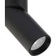 Lampa sufitowa Nowodvorski Punktowa lampa India 7860 sufitowy reflektorek czarny do sypialni