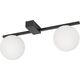 Lampa sufitowa Nowodvorski Nasufitowa lampa Pik 10300 loftowa do salonu czarna biała