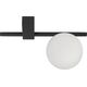 Lampa sufitowa Nowodvorski Nasufitowa lampa Pik 10299 loftowa kula czarna biała
