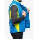 Kamizelka puchowa La Sportiva Aiguille Down Vest - electric blue/lime punch rozmiar: s