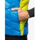 Kamizelka puchowa La Sportiva Aiguille Down Vest - electric blue/lime punch rozmiar: s