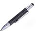 TROIKA Πολυλειτουργικό στυλό LILIPUT TOOL PEN μαύρο