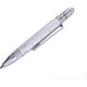 Στυλό πολλαπλών χρήσεων TROIKA LILIPUT TOOL PEN ασημί