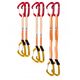 Ekspresy wspinaczkowe Climbing Technology Fly-Weight Evo Set UL 6-Pack Mix - red/gold