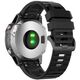 Λουράκι σιλικόνης Fixed QuickFit, 22 mm, μαύρο