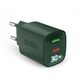 SBS LCD Wall Charger  USB-A  USB-C  LCD  30 W  zala - Ladetajs