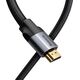 Kabel Baseus HDMI - HDMI 3m szary (CAKSX-D0G)