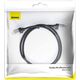Kabel Baseus HDMI - HDMI 3m szary (CAKSX-D0G)