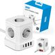 NEWELL NL4387 Kostka zasilająca GaN Power Cube 9w1 biała