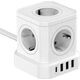 NEWELL NL4387 Kostka zasilająca GaN Power Cube 9w1 biała