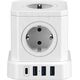 NEWELL NL4387 Kostka zasilająca GaN Power Cube 9w1 biała