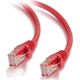 C2G Kabel / 3 m Mlded/Btd Red CAT5E PVC UTP PATC