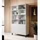 Cama Meble Regał PAFOS 100x40xH176,5 biały mat