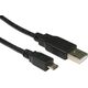 Kabel USB Sharkoon USB-A - microUSB 2 m Czarny (4044951015498)
