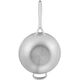 Shiori  Stainless Steel 304 patelnia WOK 28cm x 8,20 cm indukcja