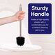 Βούρτσα τουαλέτας TATAY WC-Standard καφέ 1521627