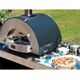 Υβριδικός Φούρνος Alfa Forni Classico 2 Pizze Schiefer Grau